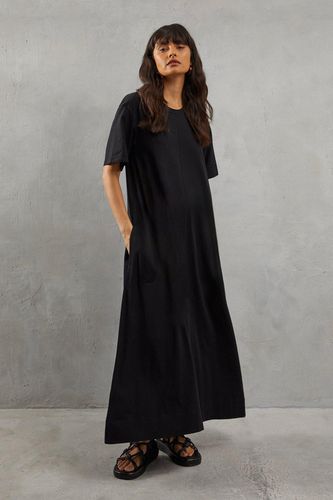 Womens Plain Trapeze Midi Dress - - 14 - Warehouse - Modalova