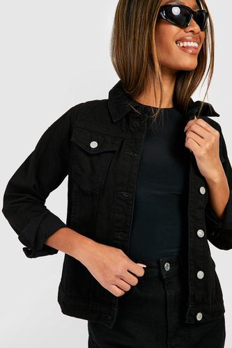 Womens Denim Western Jacket - - 6 - boohoo - Modalova