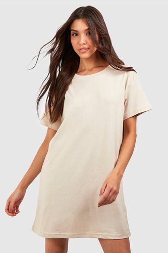Womens Basic Oversized T-shirt Dress - - 10 - boohoo - Modalova