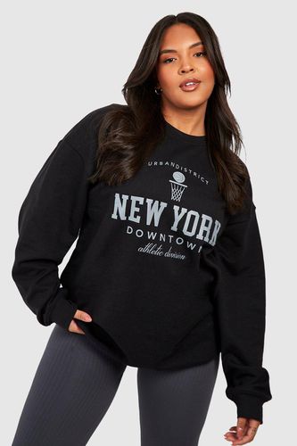 Womens Plus New York Sweatshirt - - 16 - boohoo - Modalova