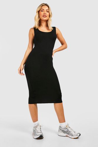 Womens Basics Strappy Midi Dress - - 10 - boohoo - Modalova