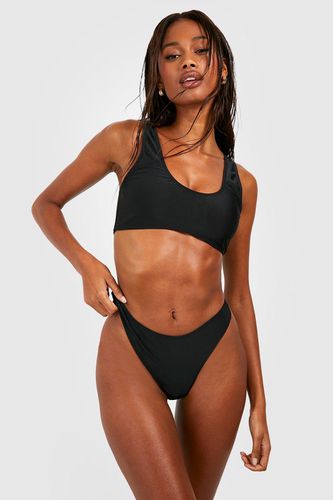 Womens Essentials Thong Bikini Brief - - 10 - boohoo - Modalova
