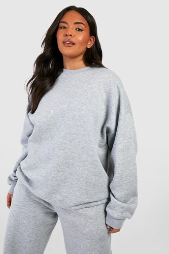 Womens Plus Oversized Basic Sweatshirt - - 16 - boohoo - Modalova