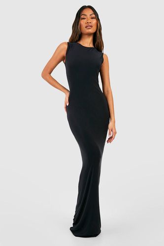 Womens Premium Heavy Weight Slinky Sleeveless Maxi Dress - - 16 - boohoo - Modalova