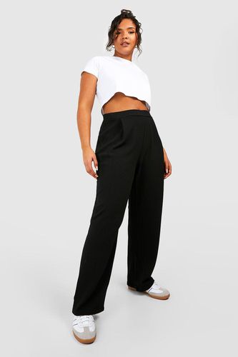 Womens Plus Basic Jersey Tailored Trousers - - 18 - boohoo - Modalova