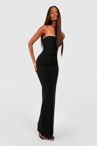 Womens Premium Heavy Weight Slinky Bandeau Maxi Dress - - 18 - boohoo - Modalova
