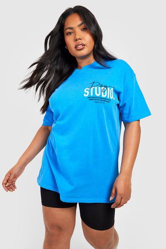 Womens Plus Oversized Pocket Print Dsgn Studio T-shirt - - 24 - boohoo - Modalova