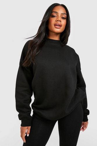 Womens Basic Crew Neck Oversized Sweatshirt - - L - boohoo - Modalova