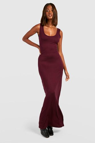 Womens Basic Scoop Neck Maxi Dress - - 8 - boohoo - Modalova