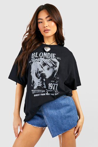Womens Blondie Oversized License Band T-shirt - - L - boohoo - Modalova