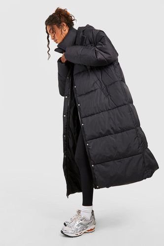 Womens Tall 2 In 1 Detachable Oversized Puffer Jacket - - 10 - boohoo - Modalova