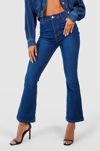 Womens Butt Shaper Stretch Flared Jeans - - 10 - boohoo - Modalova