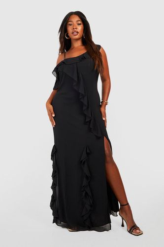 Womens Plus Ruffle Maxi Dress - - 16 - boohoo - Modalova