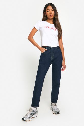Womens Basics High Waisted Slim Fit Jeans - - 16 - boohoo - Modalova