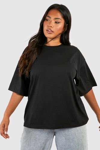 Womens Plus Basic Oversized Crew Neck T-shirt - - 24 - boohoo - Modalova