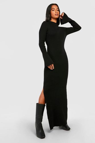 Womens Petite Premium Rib Knit Maxi Dress - - L - boohoo - Modalova