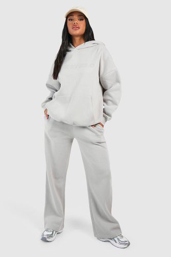 Womens Dsgn Studio Slogan Straight Leg Jogger - - L - boohoo - Modalova