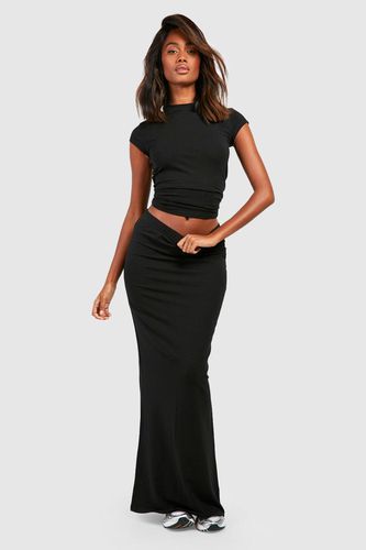 Womens Premium Super Soft Maxi Skirt - - 12 - boohoo - Modalova