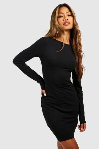Womens Premium Super Soft Long Sleeve Mini Dress - - 12 - boohoo - Modalova