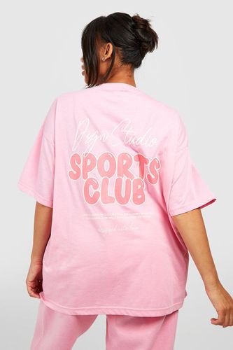 Womens Plus Dsgn Studio Sport Oversizwed T-shirt - - 22 - boohoo - Modalova