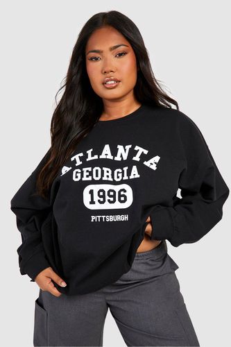 Womens Plus Oversized Atlanta Sweatshirt - - 18 - boohoo - Modalova