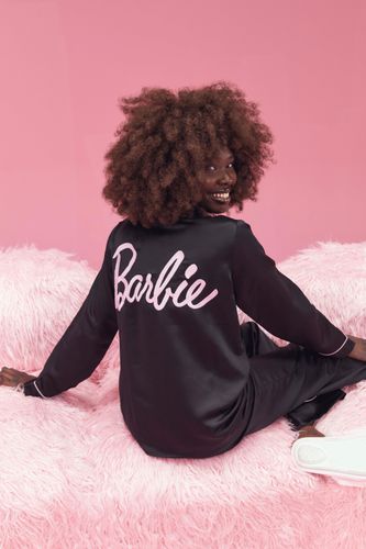 Womens Barbie Button Up Pyjamas - - 16 - boohoo - Modalova