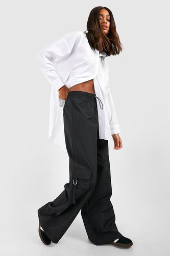 Womens Pocket Detail Cargo Trouser - - 10 - boohoo - Modalova