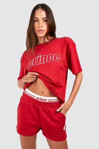 Womens Prince Printed Oversized T-shirt - - 18 - boohoo - Modalova