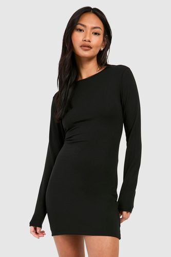 Womens Premium Super Soft Long Sleeve Bodycon Mini Dress - - 12 - boohoo - Modalova