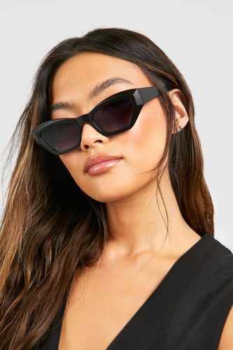 Womens Hexagon Angled Sunglasses - - One Size - boohoo - Modalova