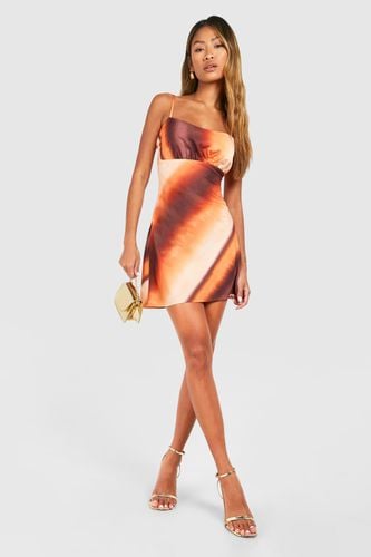 Womens Ombre Mini Slip Dress - - 12 - boohoo - Modalova