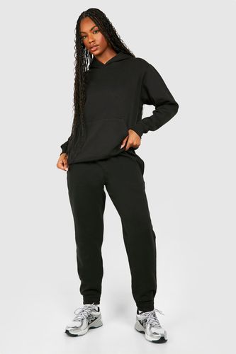 Womens Tall Basic Hoody & Cuffed Jogger Set - - 10 - boohoo - Modalova