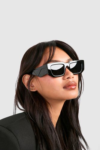 Womens Angled All Sunglasses - One Size - boohoo - Modalova
