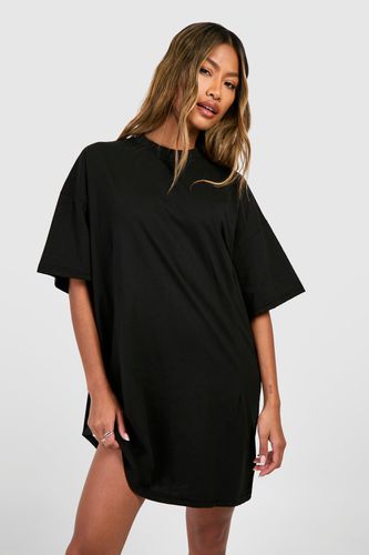 Womens A-line Structured T-shirt Dress - - 12 - boohoo - Modalova