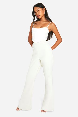 Womens Fluid Flared Trousers - - 6 - boohoo - Modalova