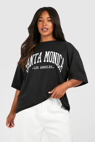 Womens Plus Santa Monica Oversized T-shirt - - 24 - boohoo - Modalova