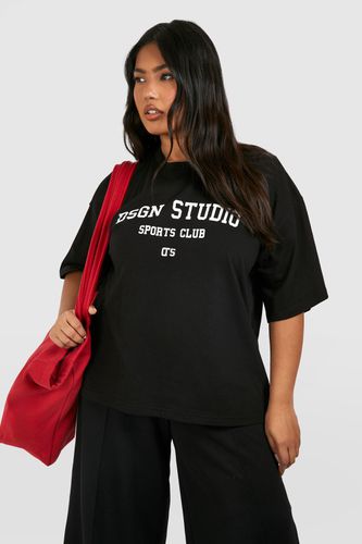 Womens Plus Dsgn Studio Sports Club Oversized T-shirt - - 28 - boohoo - Modalova