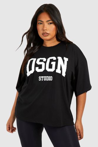 Womens Plus Dsgn Oversized T-shirt - - 16 - boohoo - Modalova
