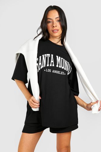 Womens Maternity Santa Monica Oversized T-shirt - - 10 - boohoo - Modalova