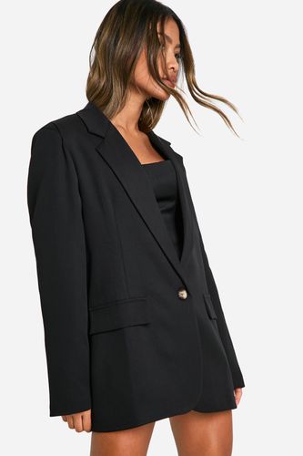 Womens Oversized Relaxed Fit Blazer - - 8 - boohoo - Modalova