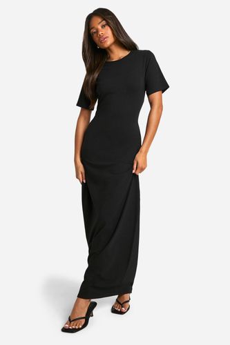 Womens Basic Oversized T-shirt Maxi Dress - - 10 - boohoo - Modalova