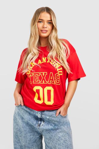 Womens Plus San Antonio Texas T Shirt - - 18 - boohoo - Modalova