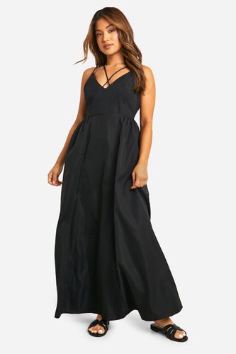 Womens Petite Double Strap Maxi Dress - - 12 - boohoo - Modalova