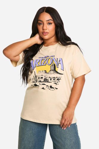 Womens Plus Arizona Oversized T Shirt - - 18 - boohoo - Modalova