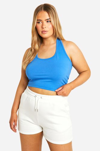 Womens Plus Halter Neck Top - - 20 - boohoo - Modalova