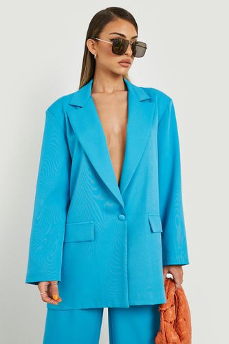 Womens Premium Oversized Tailored Blazer - - 10 - boohoo - Modalova