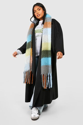 Womens Plus Wool Look Waterfall Coat - - 18 - boohoo - Modalova