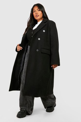 Womens Plus Premium Bright Wool Look Coat - - 16 - boohoo - Modalova