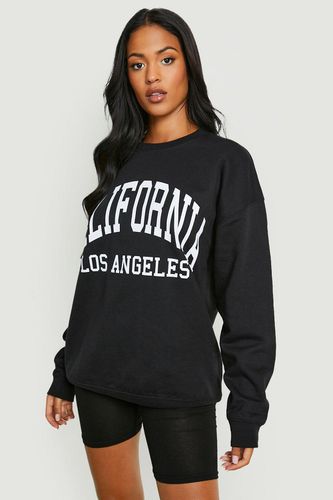 Womens Tall Varsity California Print Sweatshirt - - L - boohoo - Modalova