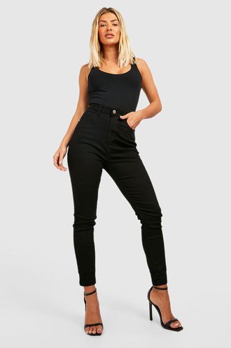 Womens High Waisted Butt Shaping Skinny Jeans - - 8 - boohoo - Modalova